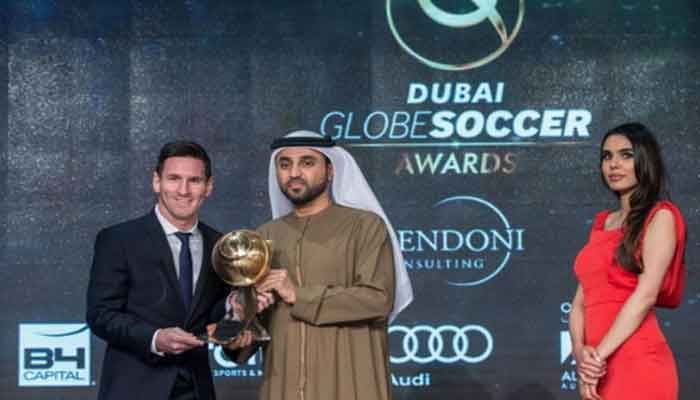 میسی بنے سب سے بہترین پلیئر آف 2015، عالمی فٹ بال ایوارڈ میں ملا خطاب
