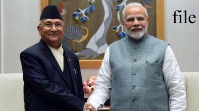 مودی نے اولی کو نیپال کا وزیر اعظم بننے پر مبارکباد دی
