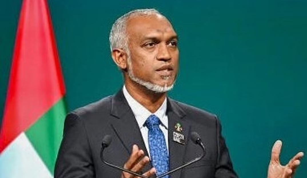 مالدیپ کے صدر معیز و نے صدر مر مو سے ملاقات کی